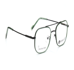Image 2 of Green Navigator Eyeglasses for Men from Titan Available at Titan Eye+