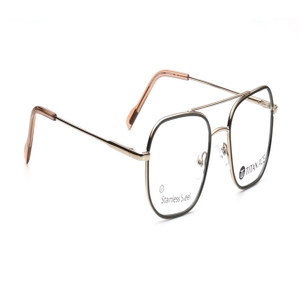 Image 2 of Black Navigator Eyeglasses for Men from Titan Available at Titan Eye+