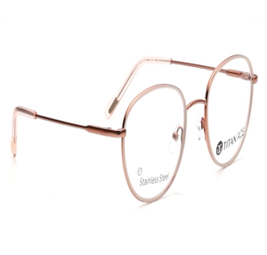 Image 2 of Copper Oval Eyeglasses for Men from Titan Available at Titan Eye+