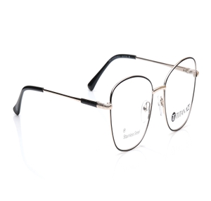 Image 2 of Black CatEye Eyeglasses for Women from Titan Available at Titan Eye+