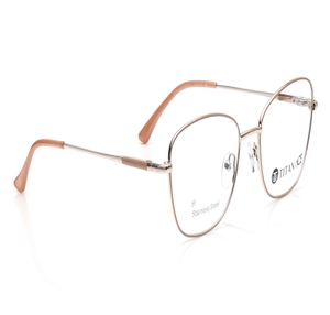 Image 2 of Rose Gold CatEye Eyeglasses for Women from Titan Available at Titan Eye+
