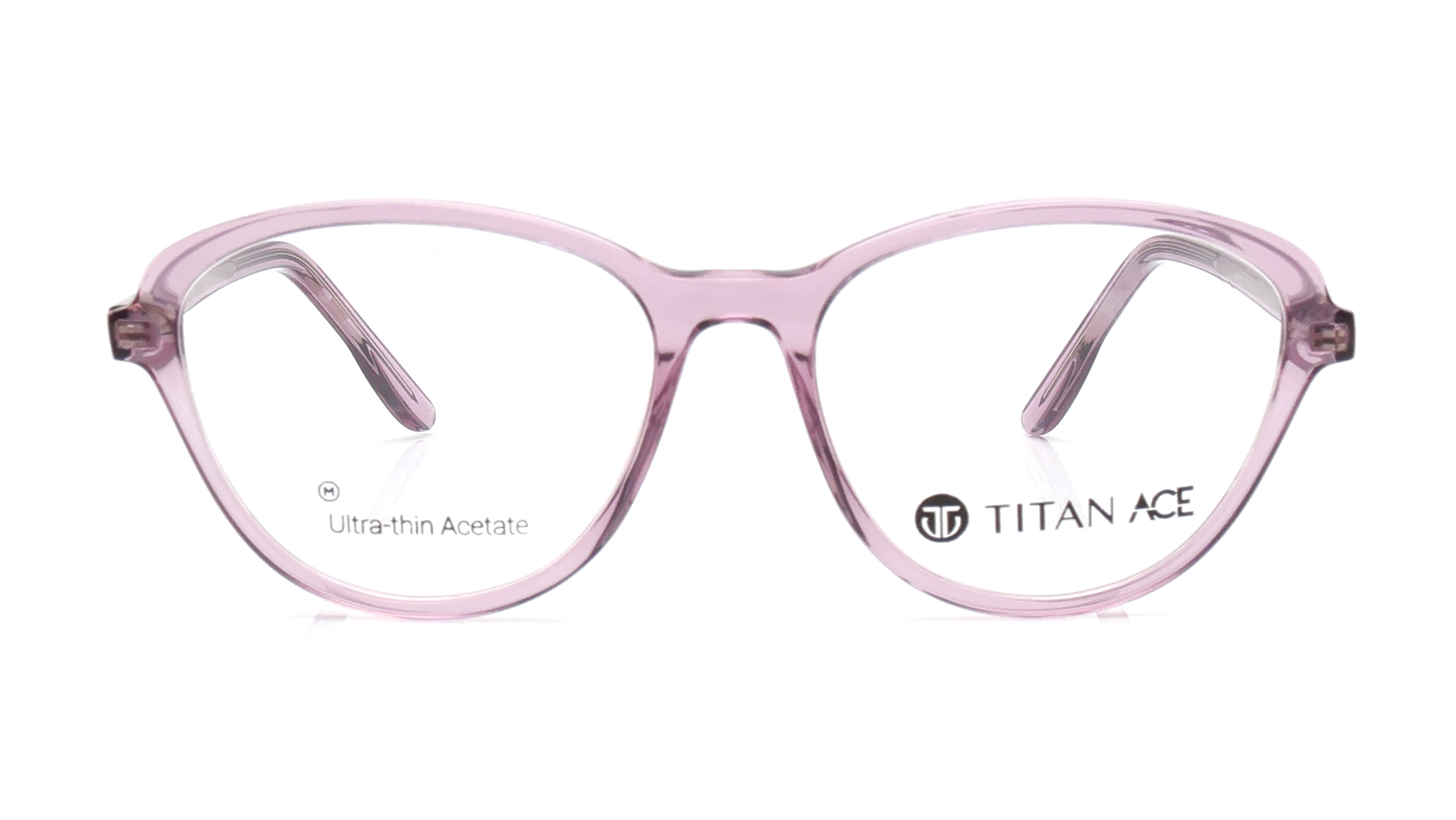 Image 1 of Pink CatEye Eyeglasses for Women from Titan Available at Titan Eye+