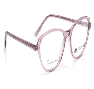 Image 2 of Pink CatEye Eyeglasses for Women from Titan Available at Titan Eye+