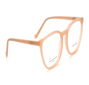 Image 2 of Orange CatEye Eyeglasses for Women from Titan Available at Titan Eye+