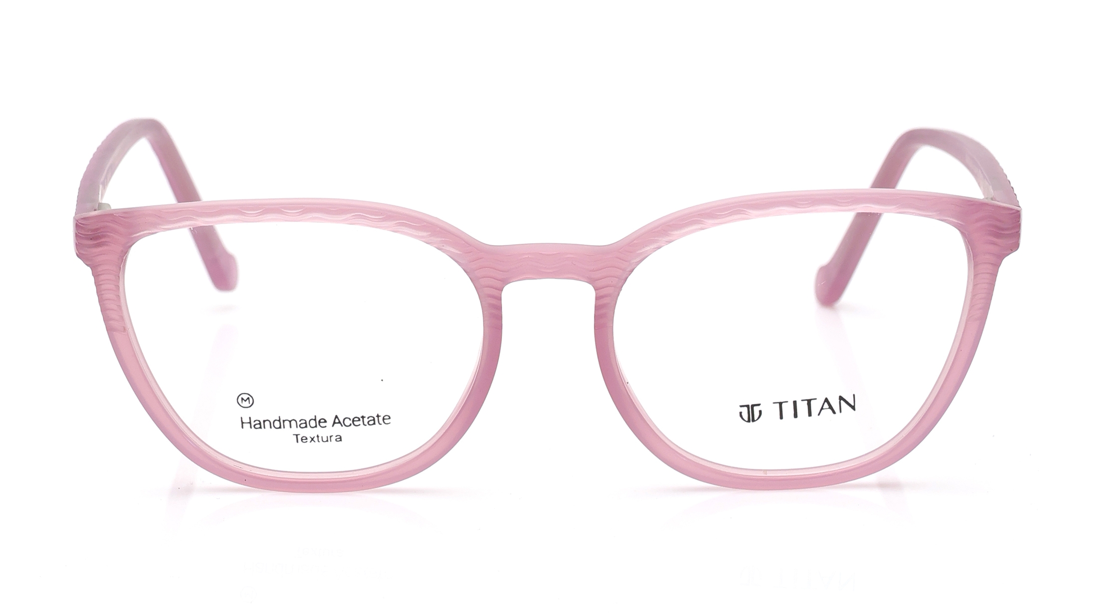 Image 1 of Pink CatEye Eyeglasses for Women from Titan Available at Titan Eye+