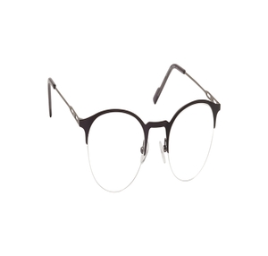 Image 2 of Black Round Eyeglasses for Men and Women from Titan Available at Titan Eye+