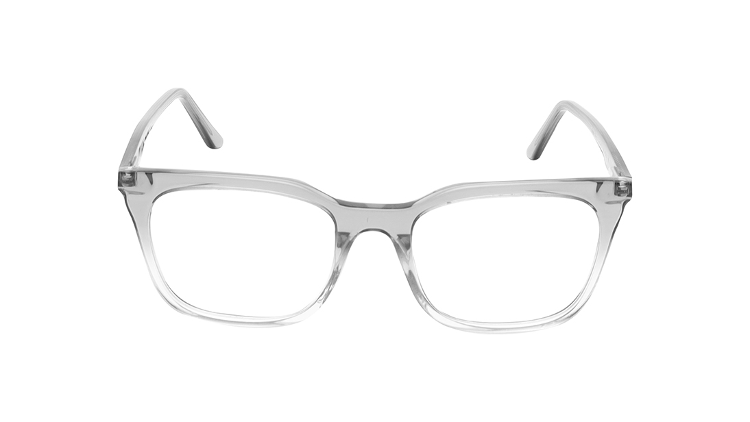 Image 1 of Grey Square Eyeglasses for Women from Ace by Titan Available at Titan Eye+