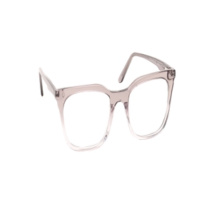 Image 2 of Grey Square Eyeglasses for Women from Ace by Titan Available at Titan Eye+