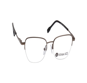 Image 2 of Brown Bugeye Eyeglasses for Women from Ace by Titan Available at Titan Eye+