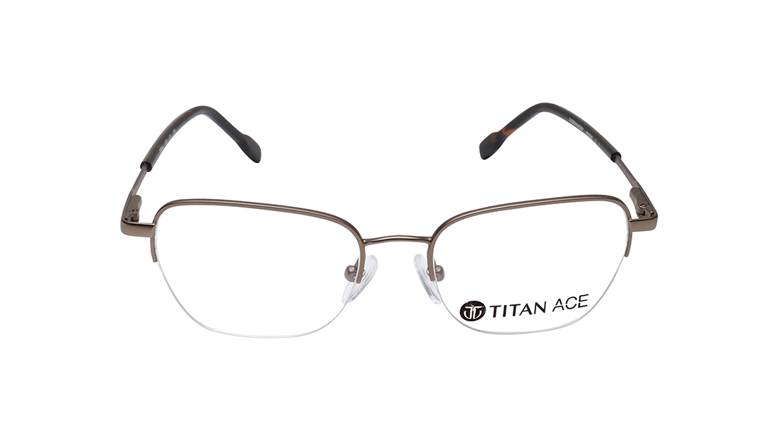 Image 1 of Brown Bugeye Eyeglasses for Women from Ace by Titan Available at Titan Eye+
