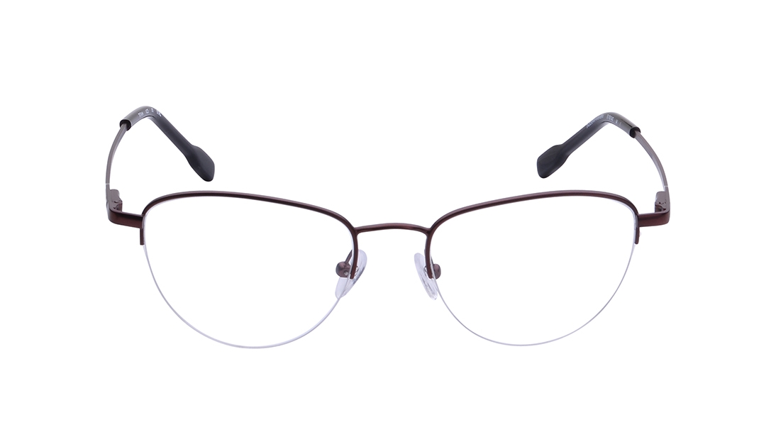 Image 1 of Brown CatEye Eyeglasses for Women from Ace by Titan Available at Titan Eye+