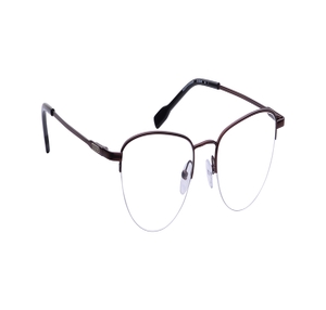 Image 2 of Brown CatEye Eyeglasses for Women from Ace by Titan Available at Titan Eye+