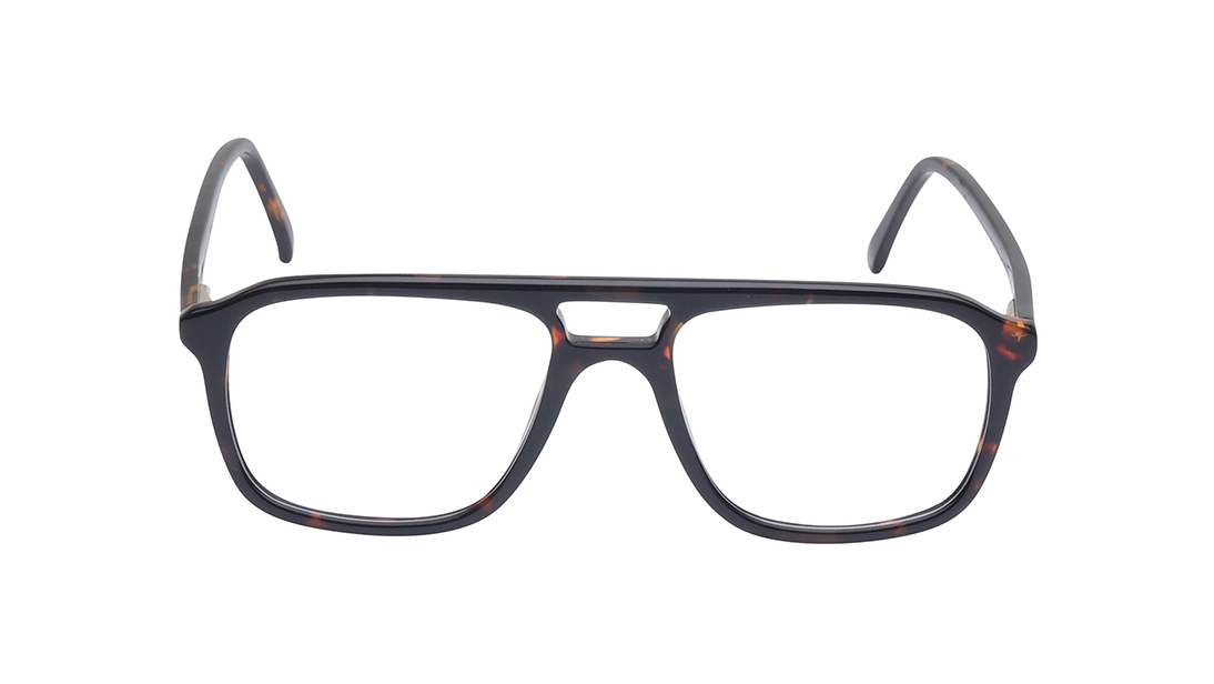 Image 1 of Havana Navigator Eyeglasses for Men from Ace by Titan Available at Titan Eye+