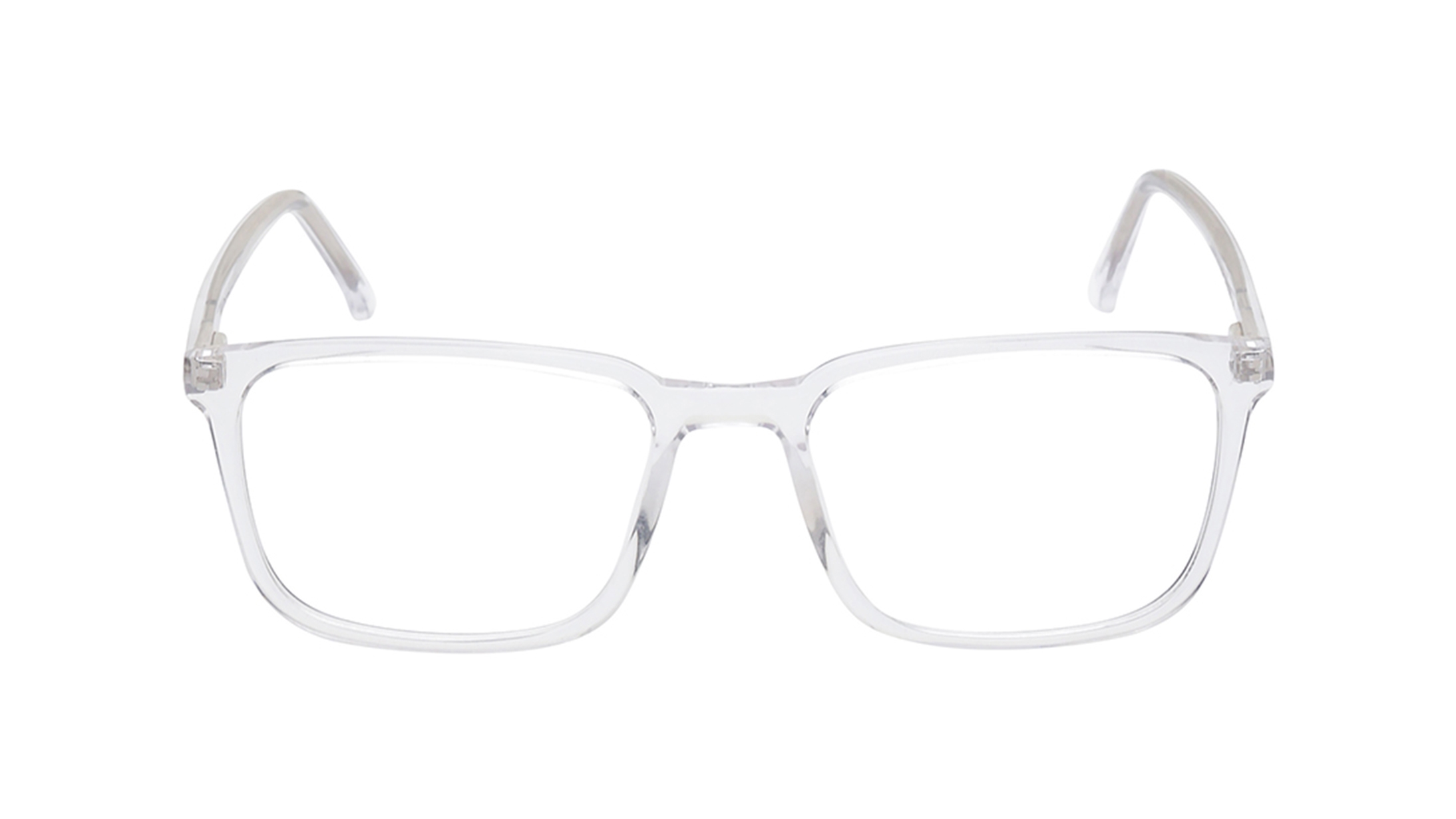 Image 1 of Crystal Rectangle Eyeglasses for Men from Ace by Titan Available at Titan Eye+
