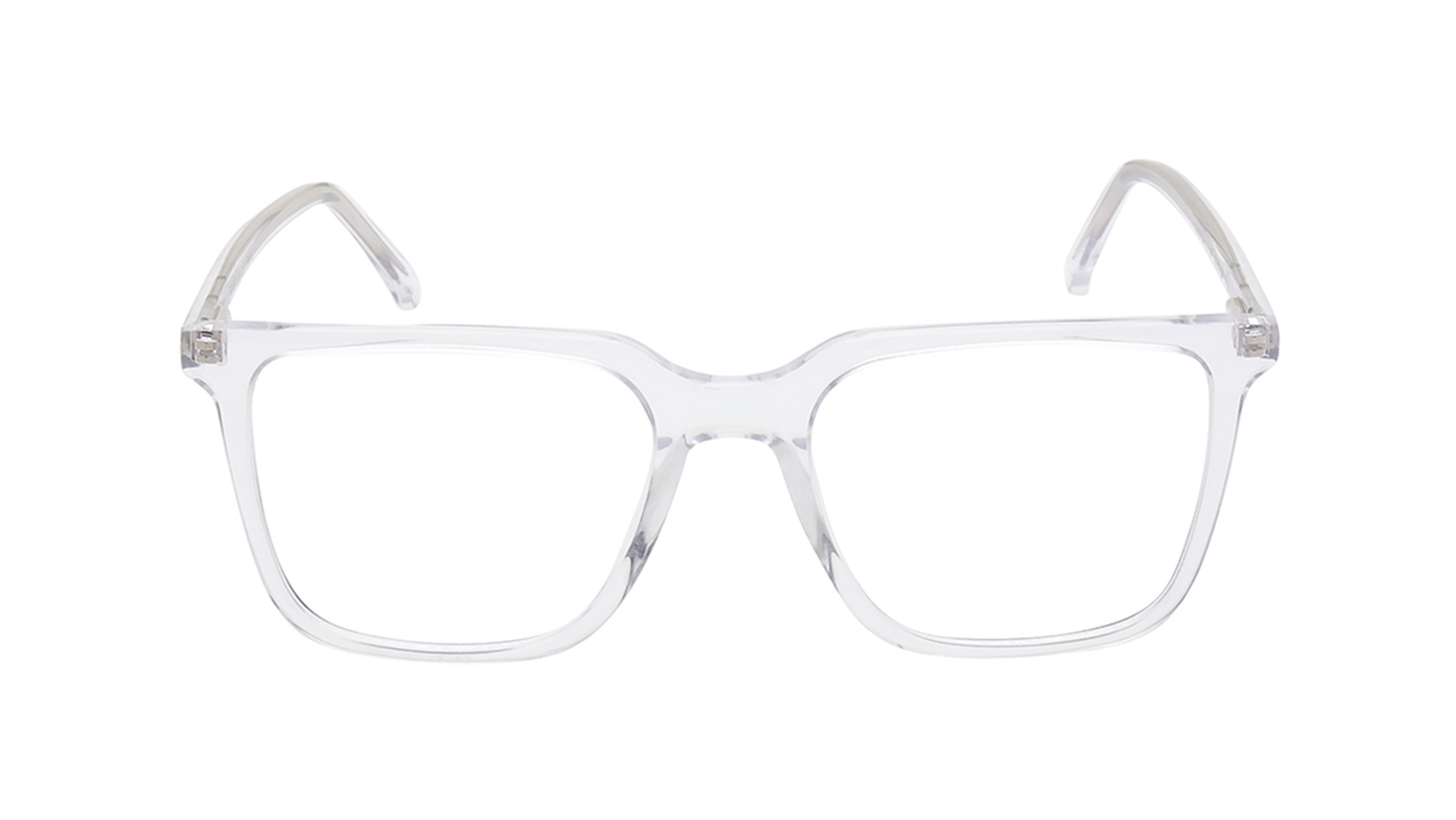 Image 1 of Crystal Square Eyeglasses for Men from Ace by Titan Available at Titan Eye+