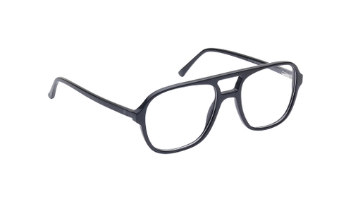 Image 2 of Black Aviator Eyeglasses for Men from Ace by Titan Available at Titan Eye+