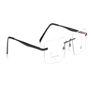 Image 2 of Black Rectangle Eyeglasses for Men And Women from Ace by Titan Available at Titan Eye+