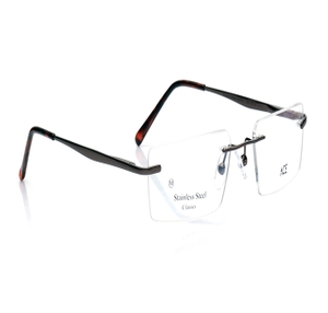 Image 2 of Copper Rectangle Eyeglasses for Men And Women from Ace by Titan Available at Titan Eye+