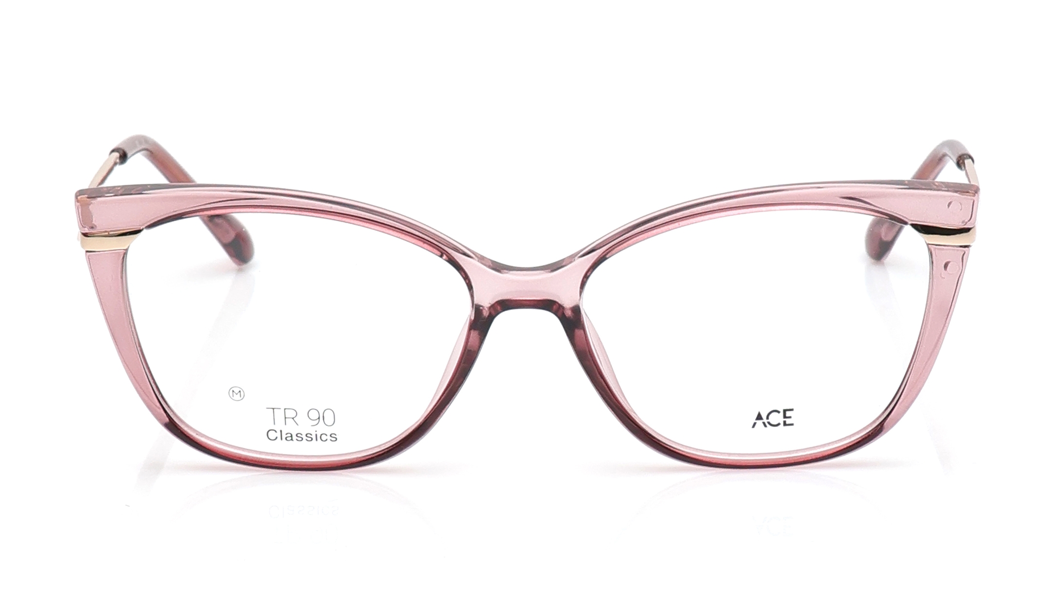 Image 1 of Purple CatEye Eyeglasses for Women from Ace by Titan Available at Titan Eye+