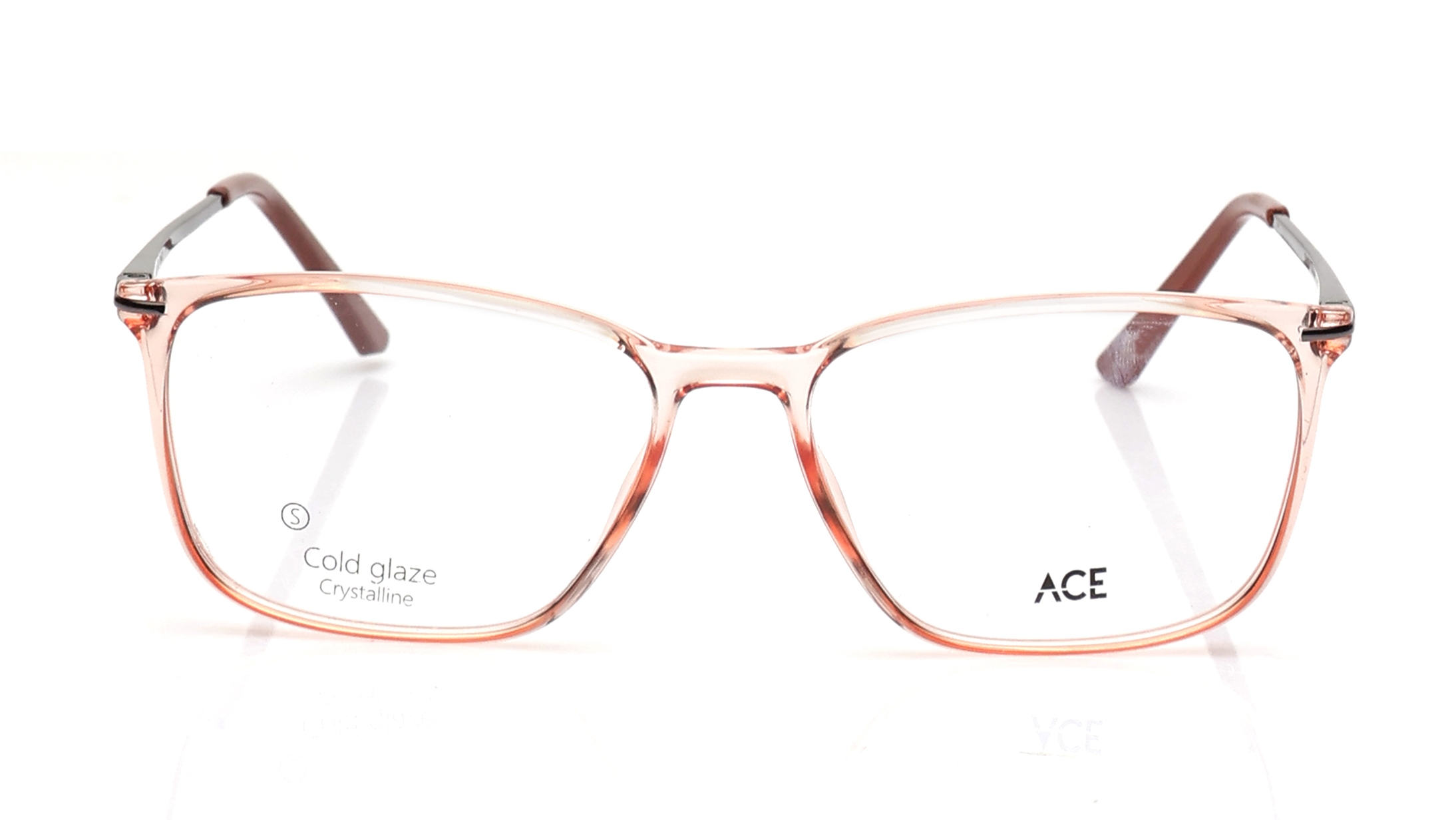 Image 1 of Orange CatEye Eyeglasses for Women from Titan Available at Titan Eye+