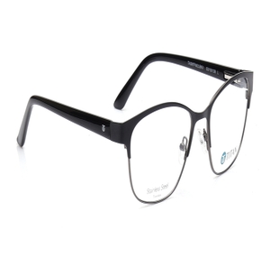 Image 2 of Black CatEye Eyeglasses for Women from Ace by Titan Available at Titan Eye+
