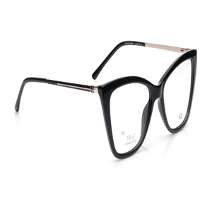 Image 2 of Black CatEye Eyeglasses for Women from Titan Available at Titan Eye+