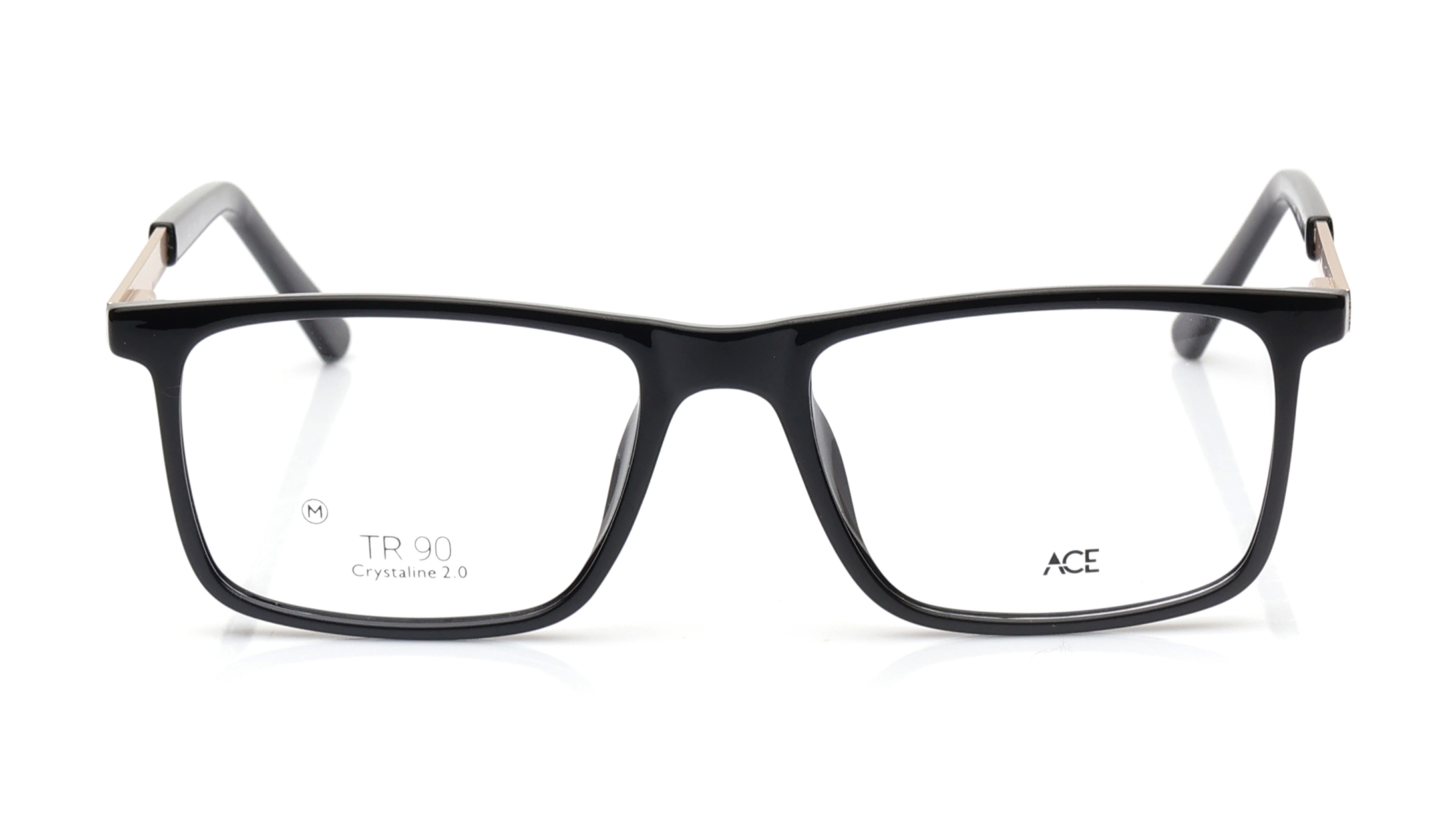 Image 1 of Black Rectangle Eyeglasses for Men And Women from Titan Available at Titan Eye+