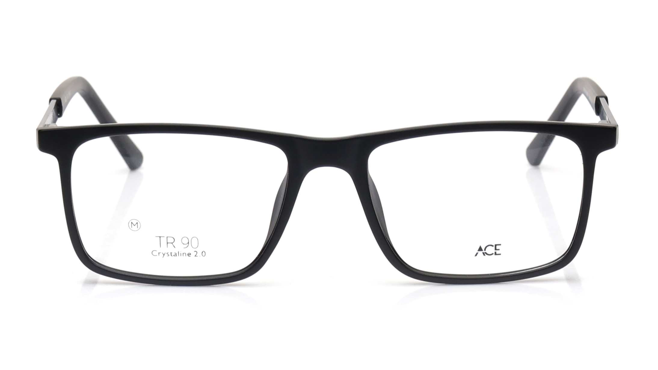 Image 1 of Black Rectangle Eyeglasses for Men And Women from Titan Available at Titan Eye+
