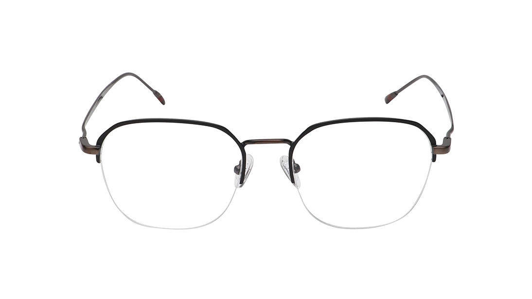 Image 1 of Black CatEye Eyeglasses for Men and Women from Titan Available at Titan Eye+