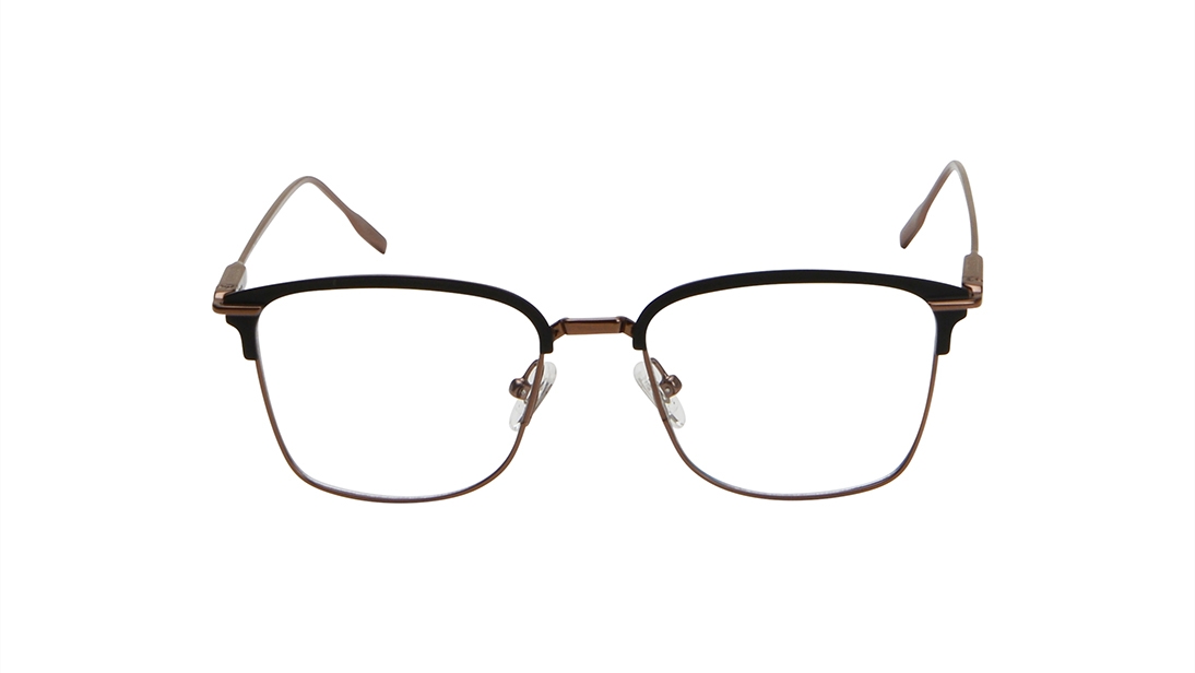 Image 1 of Red Clubmaster Eyeglasses for Men and Women from Fastrack Available at Titan Eye+