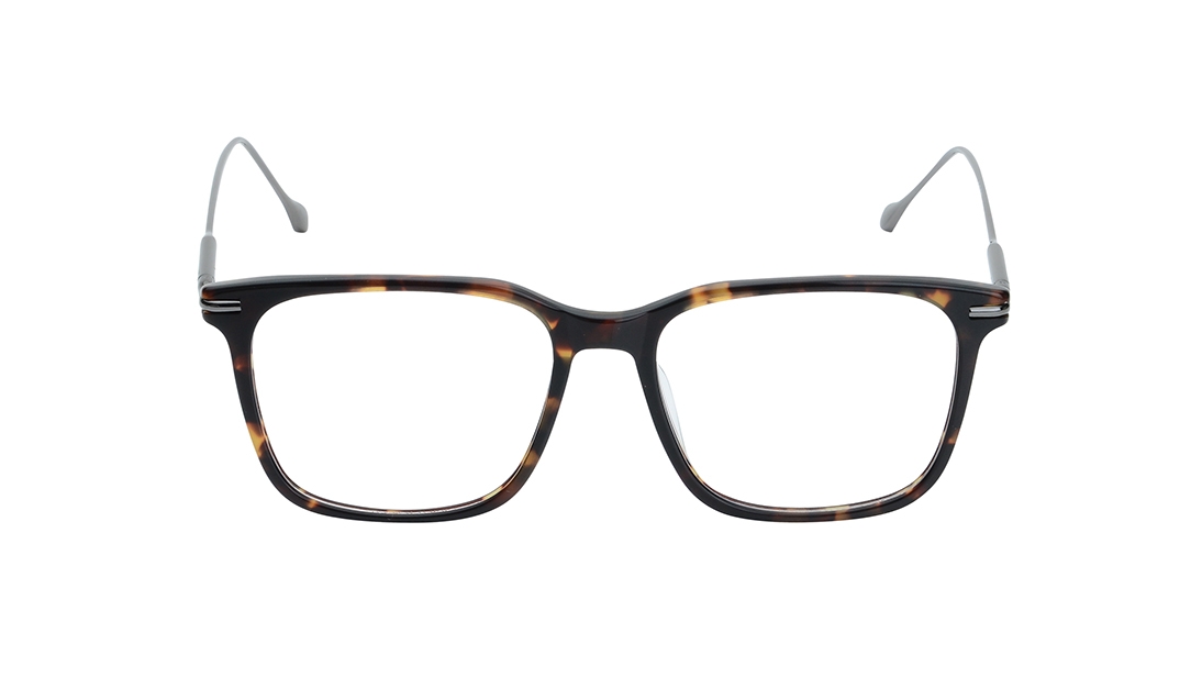 Image 1 of Havana Square Eyeglasses for Men and Women from Fastrack Available at Titan Eye+