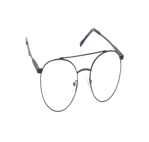 Image 2 of Black Aviator Eyeglasses for Men from Titan Available at Titan Eye+