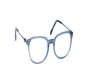 Image 2 of Blue Square Eyeglasses for Men and Women from Fastrack Available at Titan Eye+