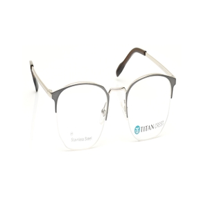 Image 2 of Black Clubmaster Eyeglasses for Men and Women from Titan Available at Titan Eye+
