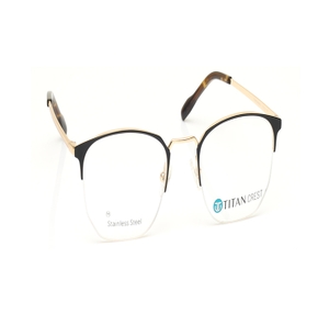 Image 2 of Black Clubmaster Eyeglasses for Men and Women from Titan Available at Titan Eye+