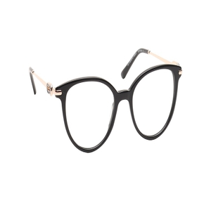 Image 2 of Black CatEye Eyeglasses for Women from Titan Available at Titan Eye+