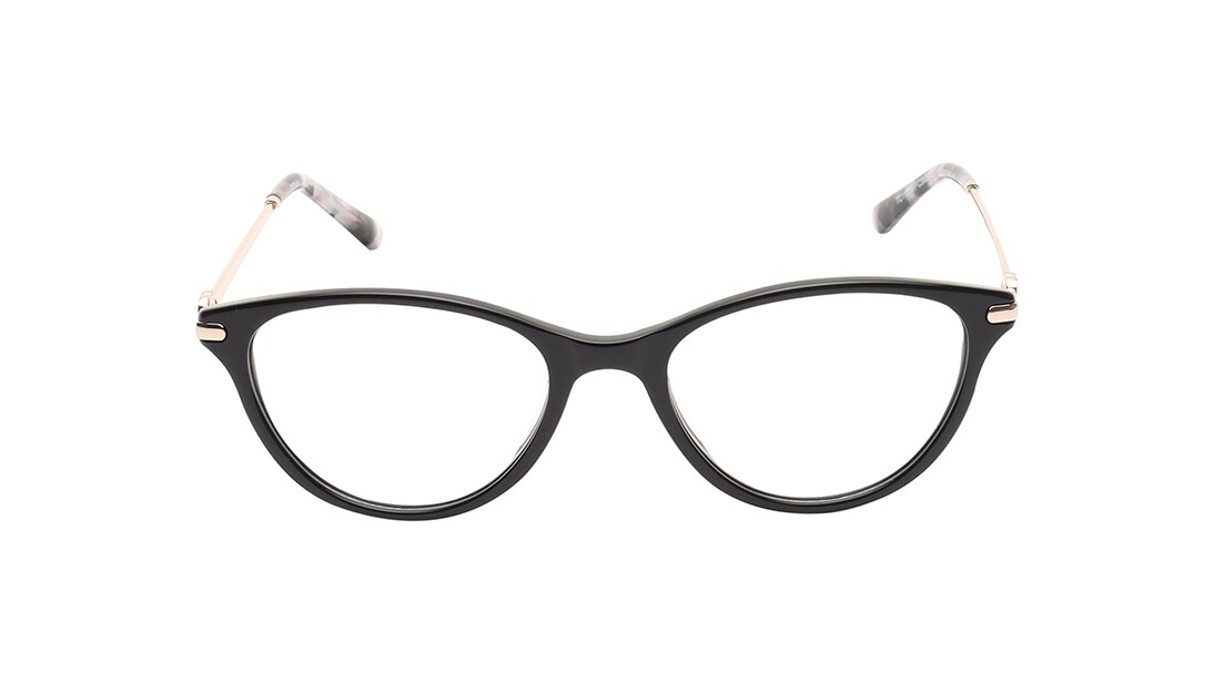 Image 1 of Black CatEye Eyeglasses for Women from Titan Available at Titan Eye+