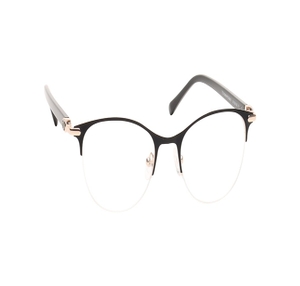 Image 2 of Black CatEye Eyeglasses for Women from Titan Available at Titan Eye+