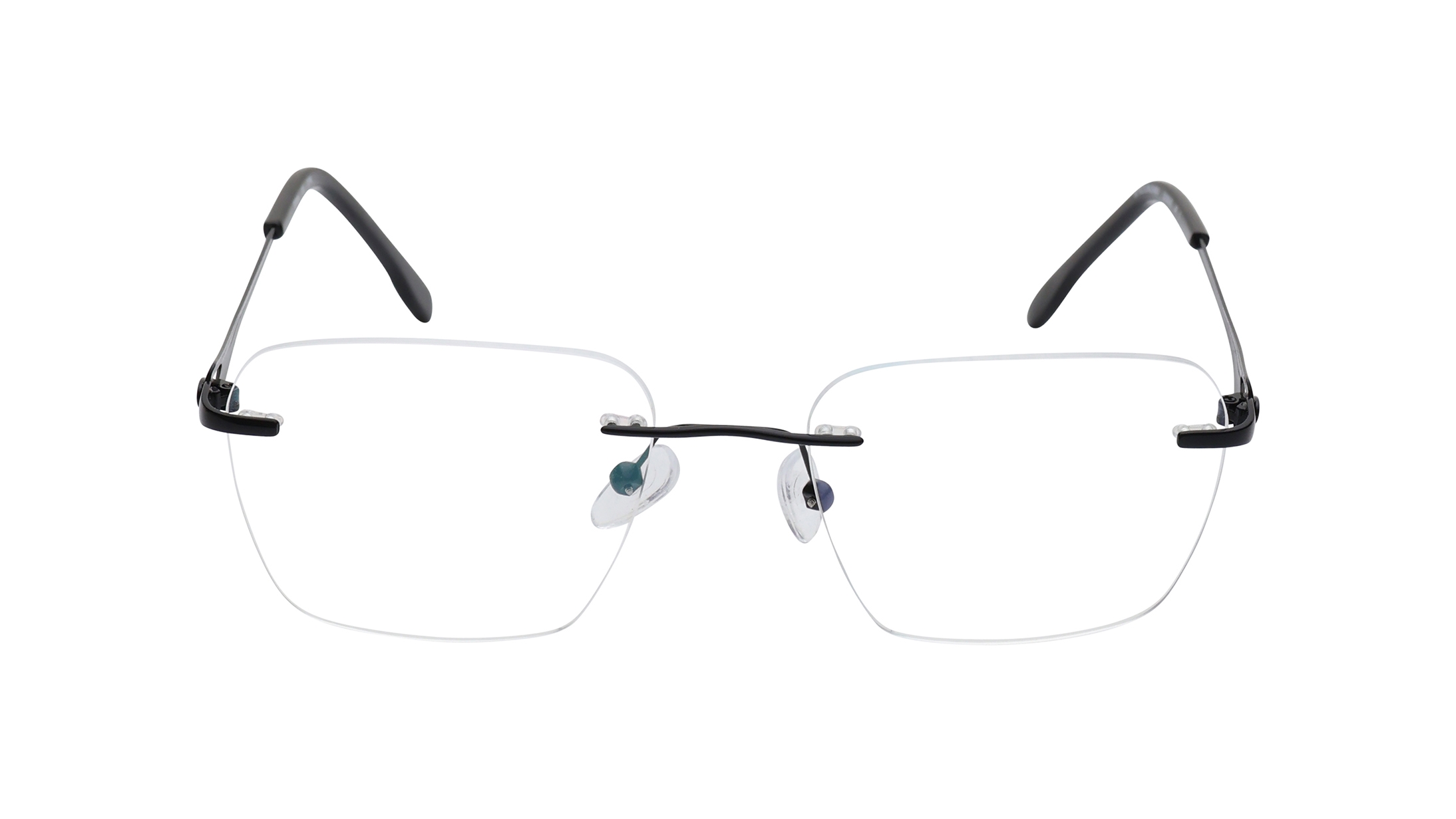 Image 1 of Black Wayfarer Eyeglasses for Men and Women from Fastrack Available at Titan Eye+