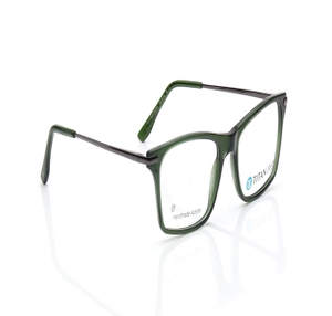 Image 2 of Green Rectangle Eyeglasses for Men from Titan Available at Titan Eye+