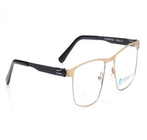Image 2 of Gold Butterfly Eyeglasses for Women from Titan Available at Titan Eye+