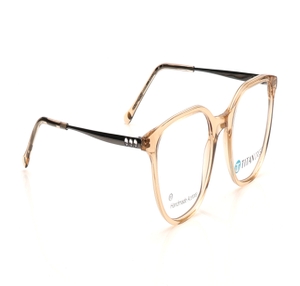 Image 2 of Brown Geometric Eyeglasses for Women from Titan Available at Titan Eye+