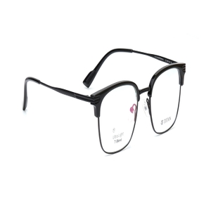 Image 2 of Black Clubmaster Eyeglasses for Men from Titan Available at Titan Eye+
