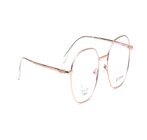 Image 2 of Rose Gold Round Eyeglasses for Men and Women from Titan Available at Titan Eye+