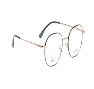 Image 2 of Green Round Eyeglasses for Men and Women from Titan Available at Titan Eye+