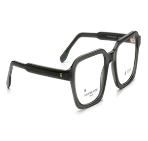 Image 2 of Olive Rectangle Eyeglasses for Men from Titan Available at Titan Eye+