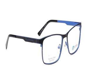 Image 2 of Black Rectangle Eyeglasses for Men from Titan Available at Titan Eye+