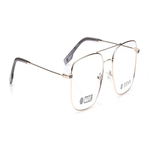 Image 2 of Gold Navigator Eyeglasses for Men from Titan Available at Titan Eye+