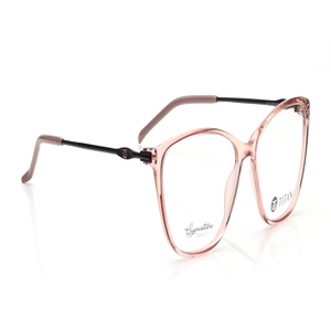 Image 2 of Pink CatEye Eyeglasses for Women from Titan Available at Titan Eye+