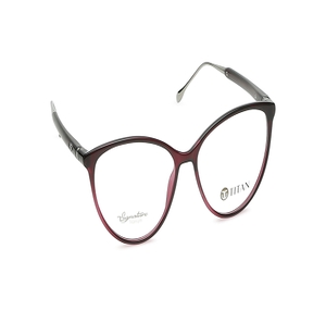 Image 2 of Maroon CatEye Eyeglasses for Women from Titan Available at Titan Eye+